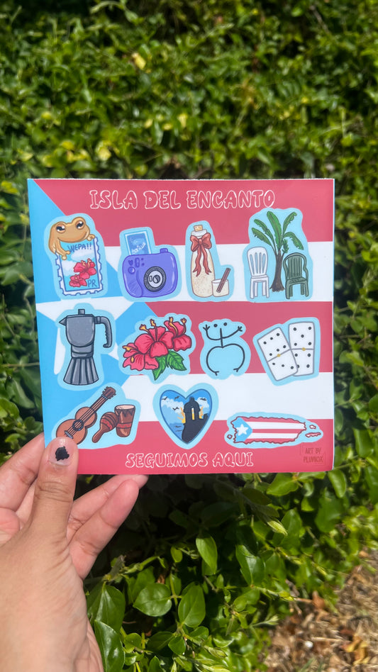 Boricua Sticker Sheet