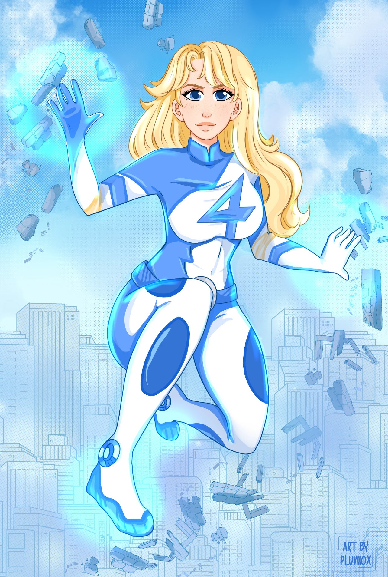 Invisible Woman Print