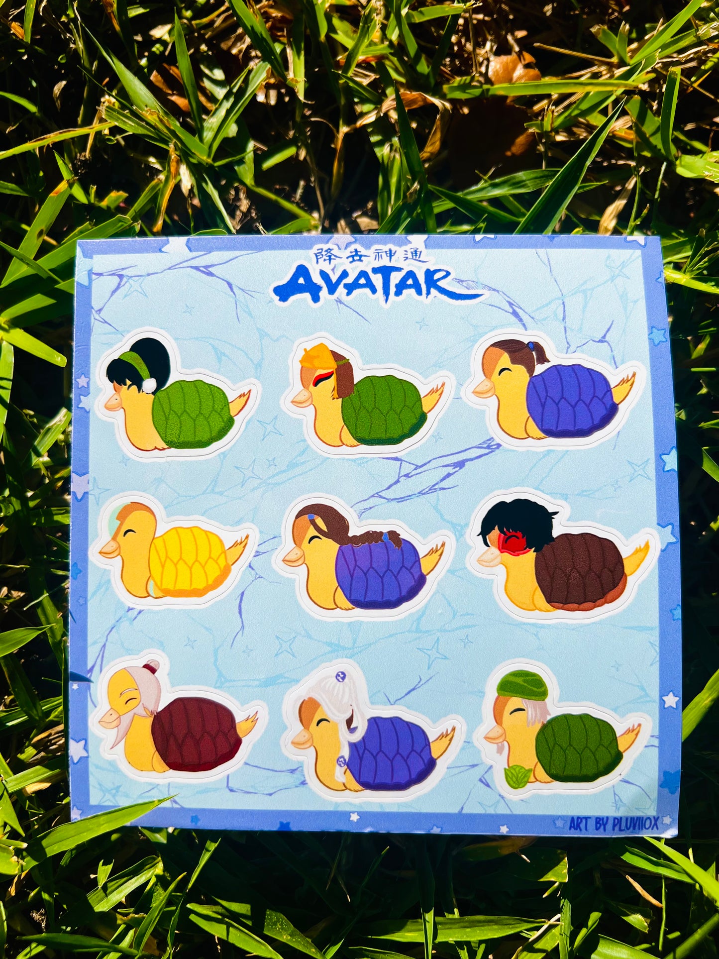 Turtleduck Sticker Sheet