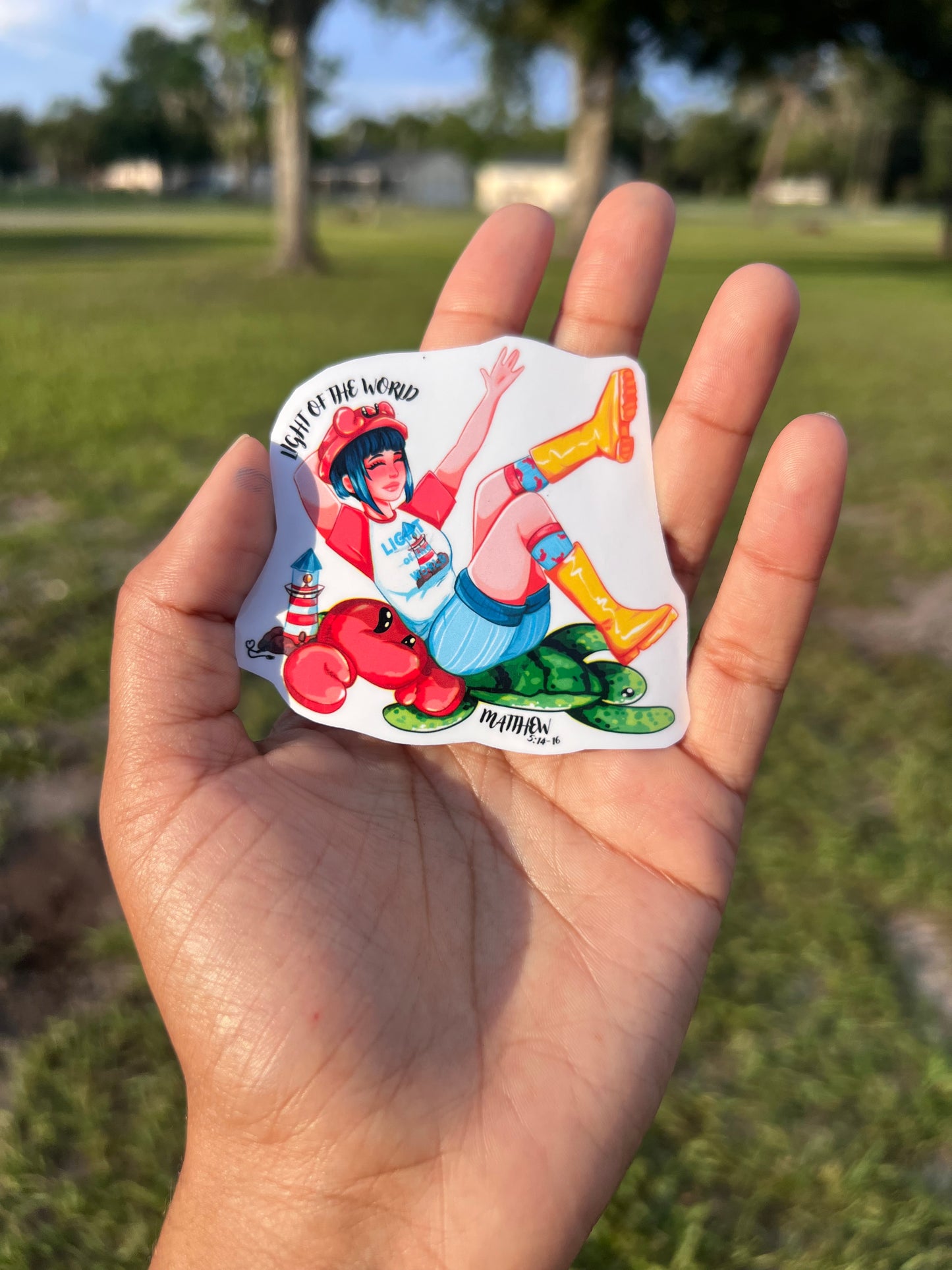 Light of the World Sticker