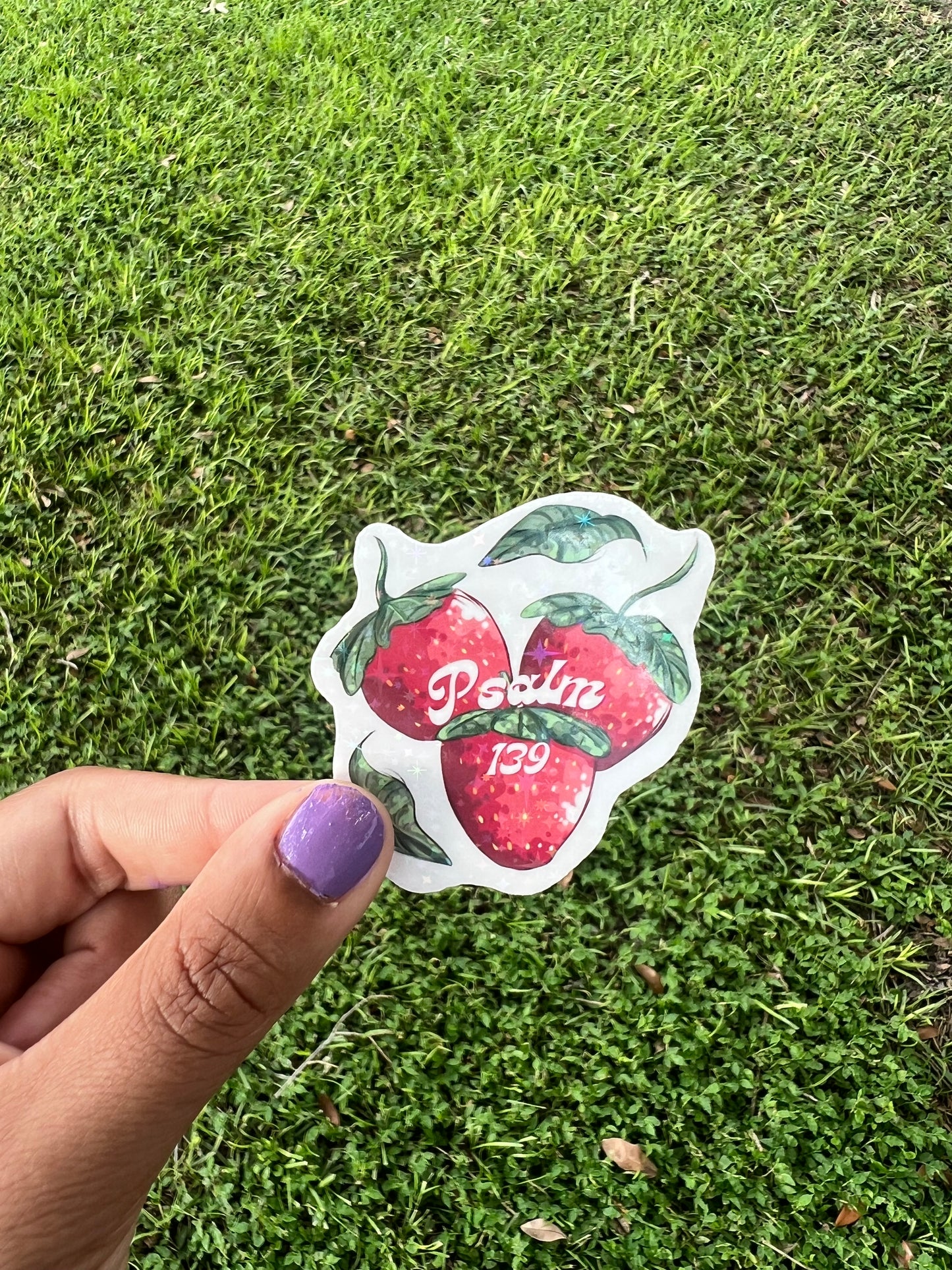 Psalms 139 Sticker