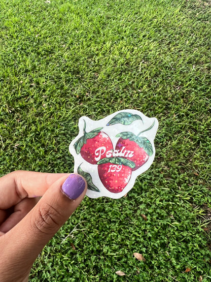 Psalms 139 Sticker
