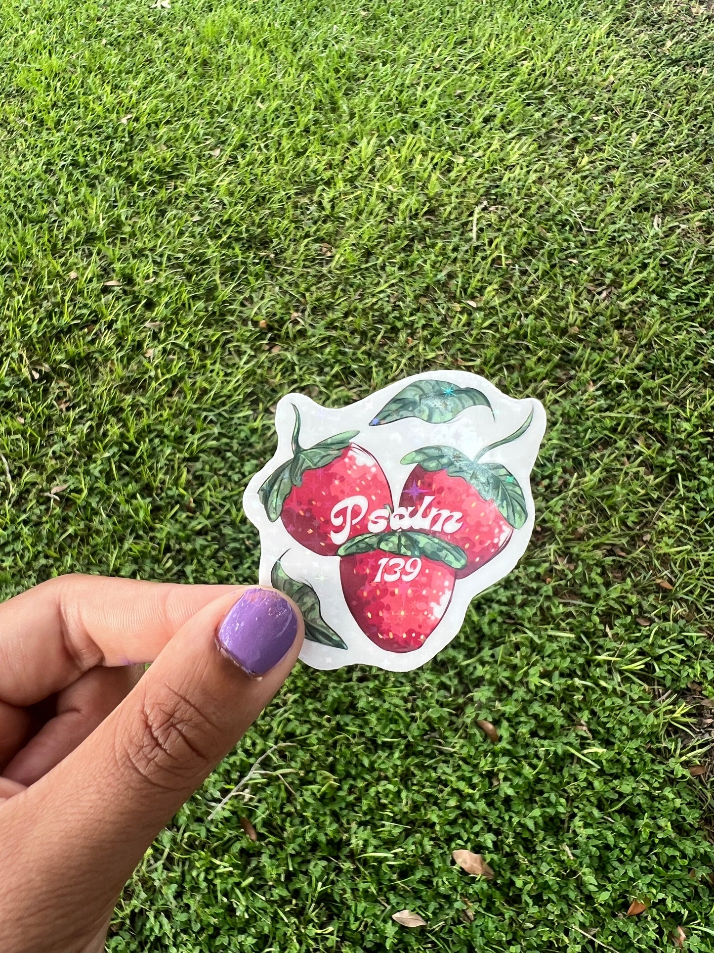 Psalms 139 Sticker