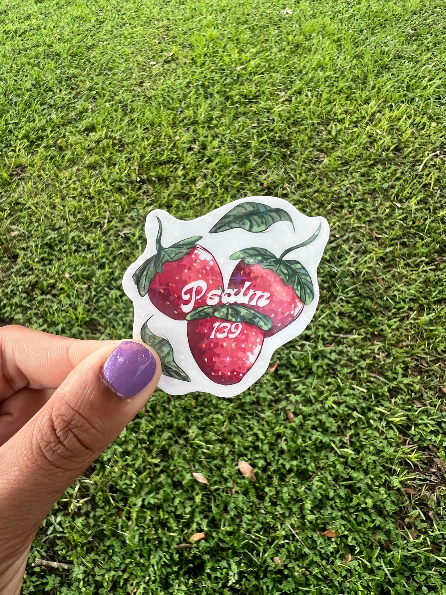 Psalms 139 Sticker