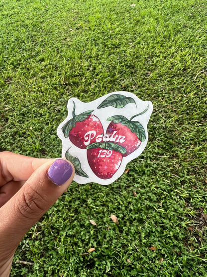 Psalms 139 Sticker
