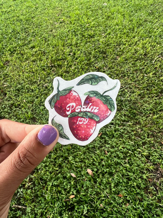 Psalms 139 Sticker