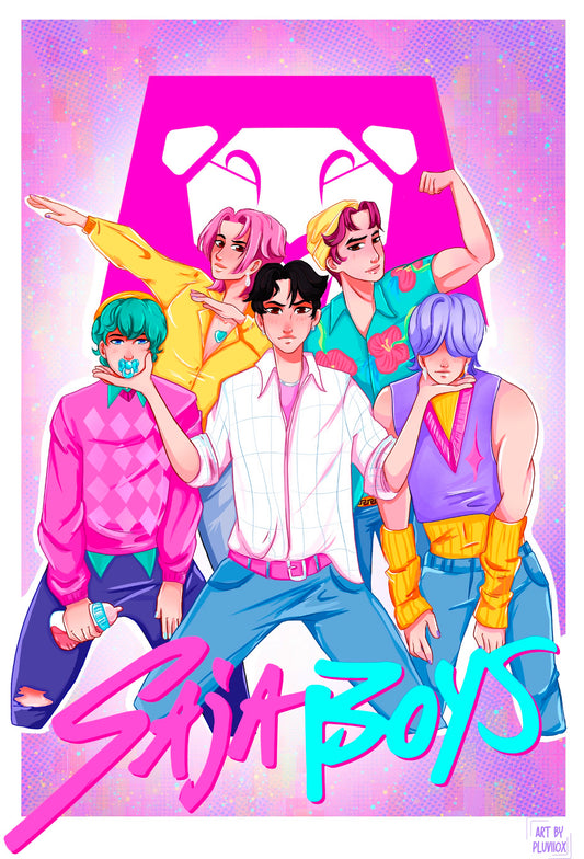 Boy Band Print