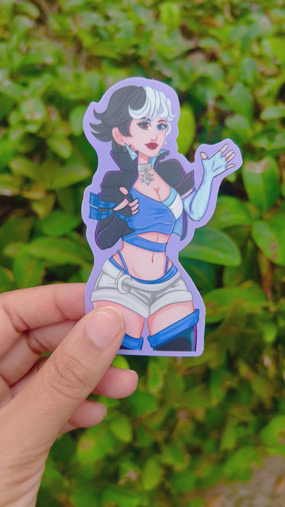 Luna S. Sticker